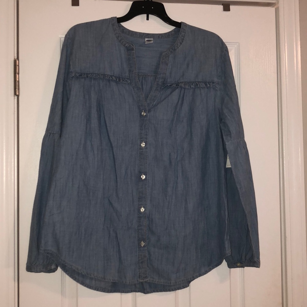Chambray Top